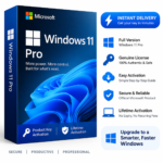 Windows 11 Pro Activation Key – 1 PC Lifetime License